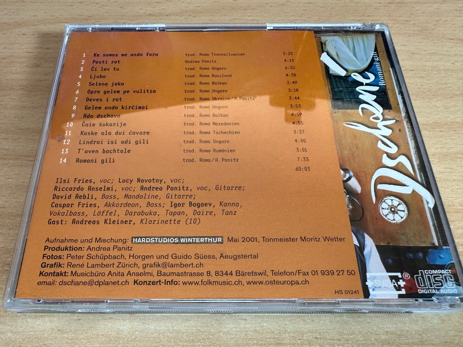 CD: Dschané – Romani Gili – Usato da Rikon im Tösstal venduto da Alpenmutz 1