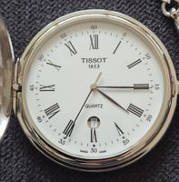 Schöne Tissot Quartz Taschenuhr neuwertig Swiss Made Watch
