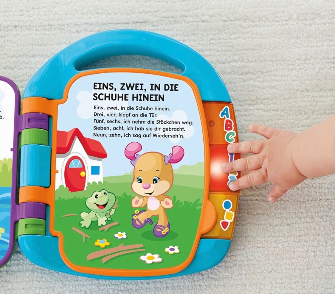Fisher-Price Giocattoli: Fisher-Price Lernspass Liederbuch – Nuovo e nell'imballaggio originale da Basel venduto da Seifehuesli 7