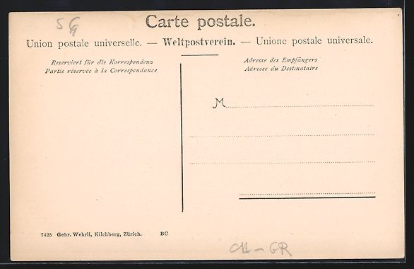Cartoline postali: Filisur /Albulabahn, Blick auf den Ort – Usato da Berlin venduto da bartko-reher 1