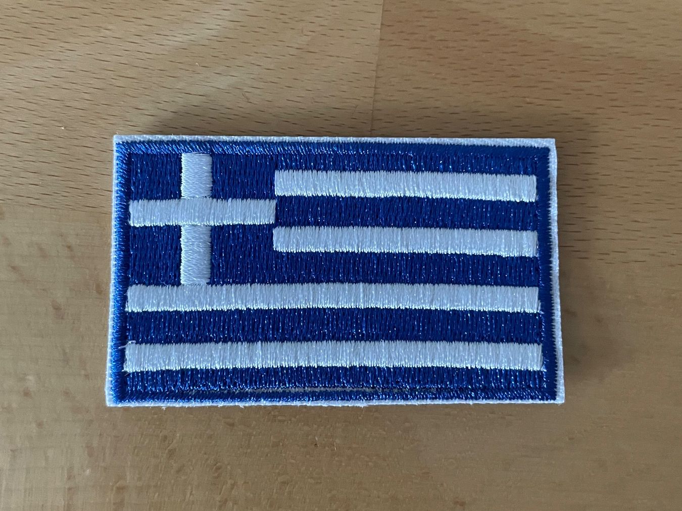 Toppe: Griechenland Flagge Patch Sticker Aufnäher – Nuovo (secondo la descrizione) da Horn venduto da abutre72