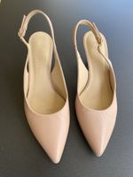 Damenschuhe Slingpumps Grösse 39 rosa Leder gebraucht