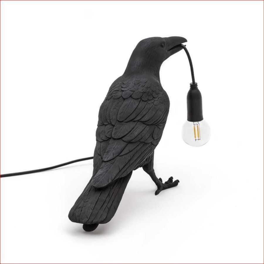 Lampade: Designer- Leuchte,  Krähe schwarz – Nuovo e nell'imballaggio originale da Burgdorf venduto da XJ6 1