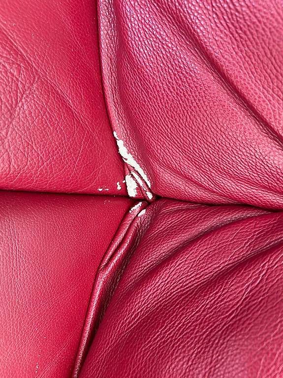 Divani: Ledersofa rot – Usato da Ebikon venduto da magdasophia 1