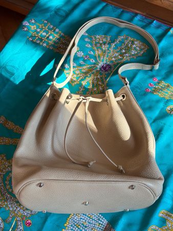 LEDER LOCHER Tasche  100 % dickes, hochwertiges Leder