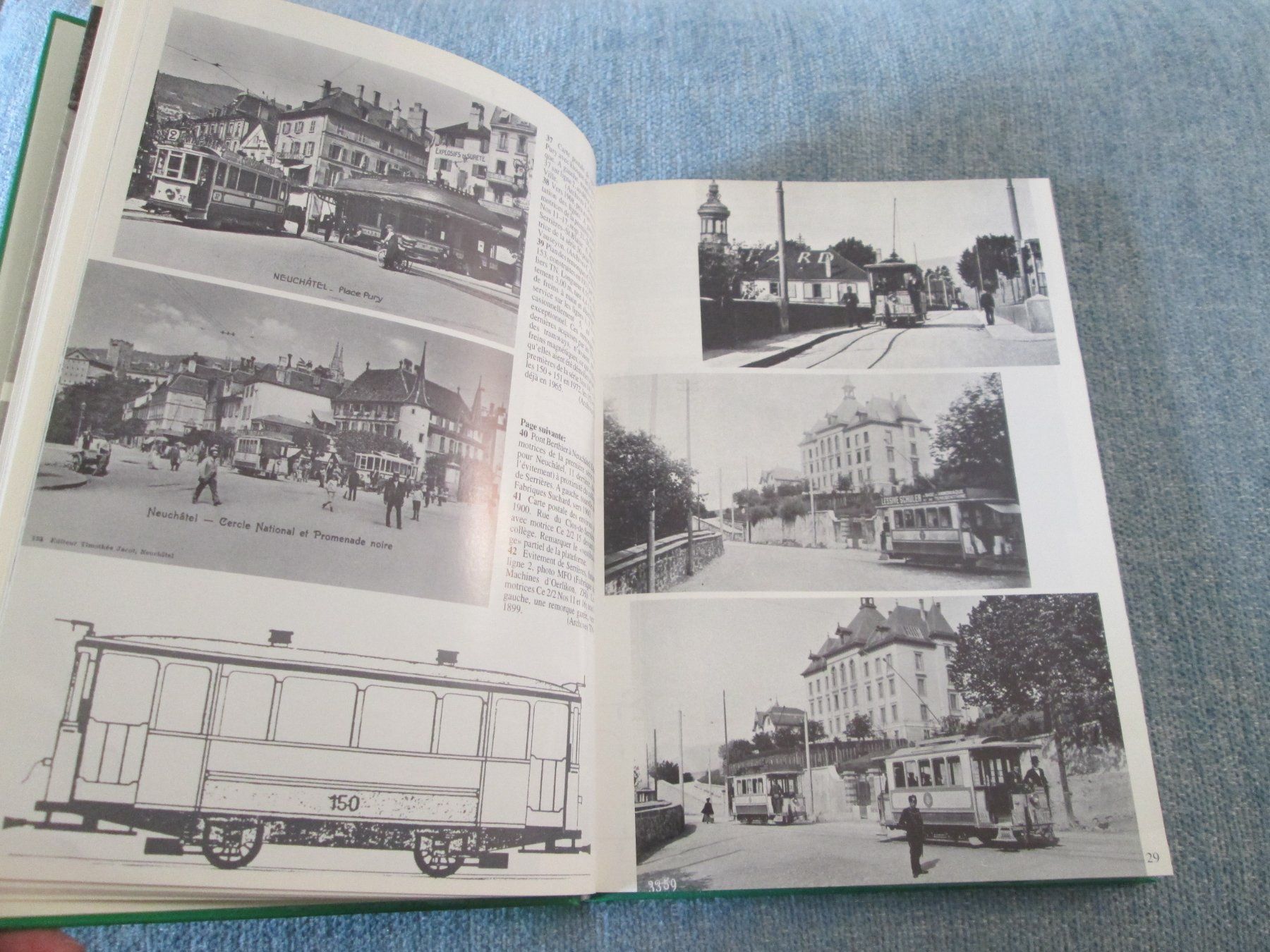Livres: Les Tramways de Neuchâtel II – D'occasion à Neuchâtel par Dualseele 1