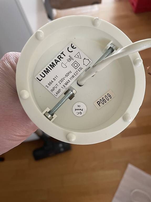 Lustres & lampes de plafonds: Deckenlampe schwarz-weiss – D'occasion à Dübendorf par rocki07 4