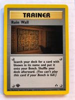 Ruin Wall 1st Neo Discovery (Uncommon) - MINT - ab 1.-
