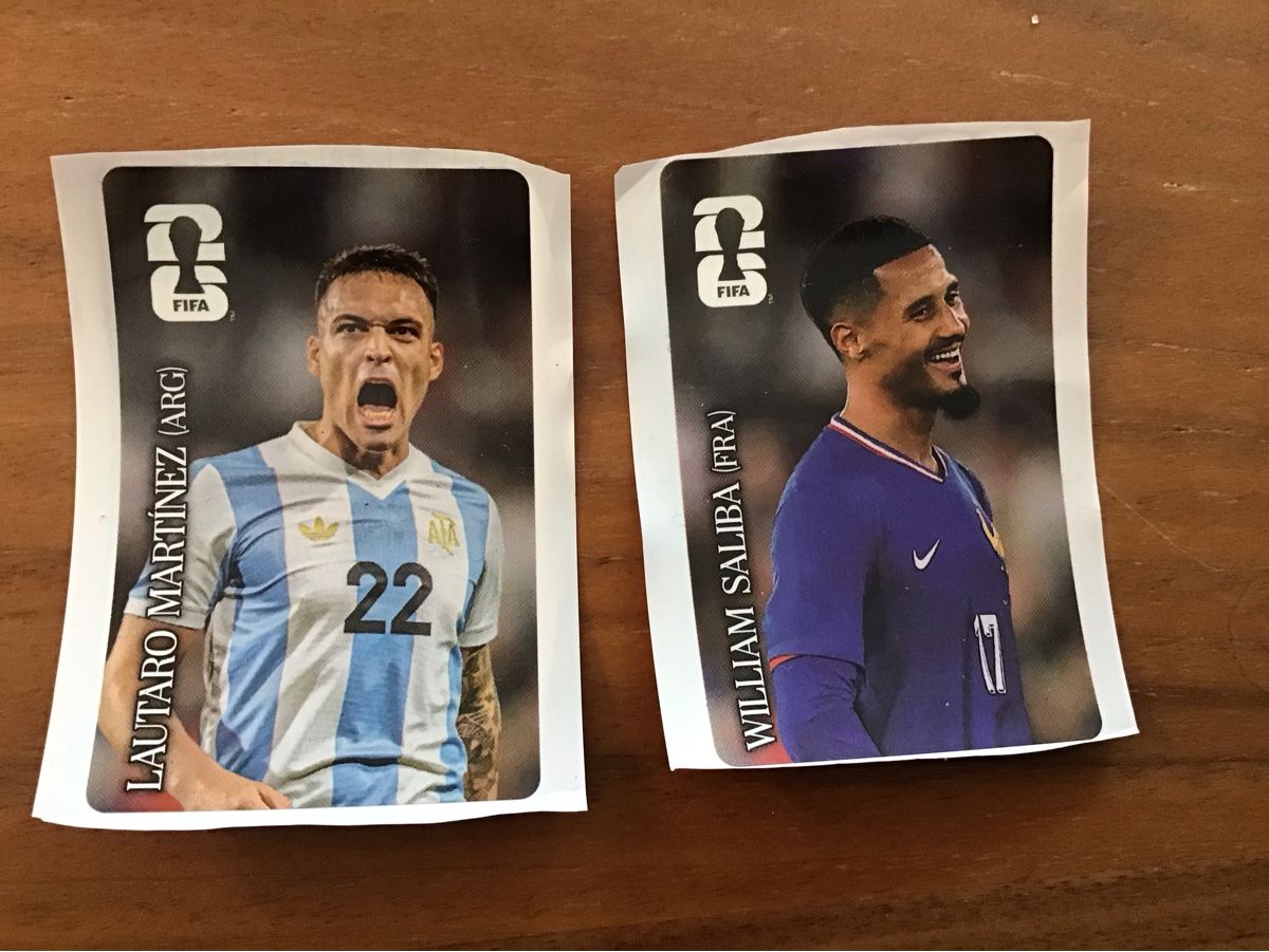 Panini Carte collezionabili: FIFA Cola Sticker komplett 2026 – Nuovo (secondo la descrizione) da Windisch venduto da tompsonjack 2