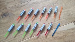 12x Lego-Waffe: Federshooter mit Munition