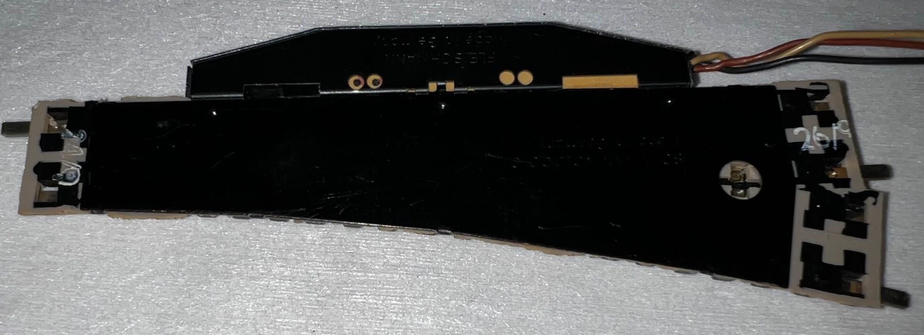 Fleischmann Modelleisenbahnen: Fleischmann Weiche Links (elektrisch), 9170? – Gebraucht aus Basel von jonnyhaas 8