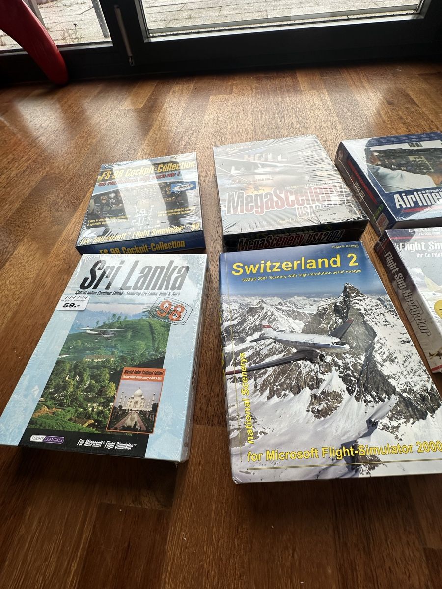 Microsoft Giochi: PC 9 mal Flugsimulator originalverpackt – Nuovo e nell'imballaggio originale da Zürich venduto da Kareljan 4