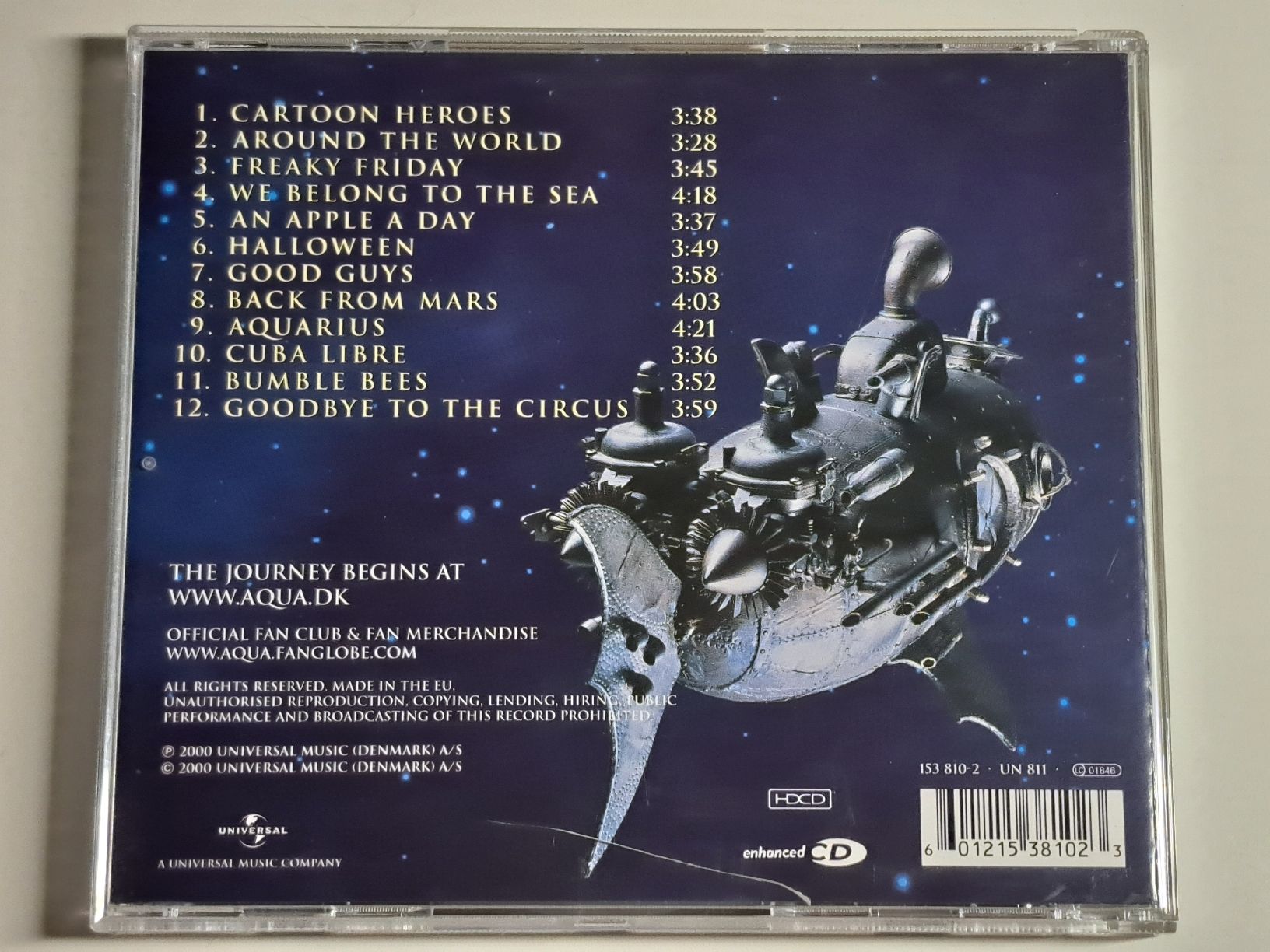 CD: AQUA - Aquarius – Usato da Wichtrach venduto da LuckyLuke69 1