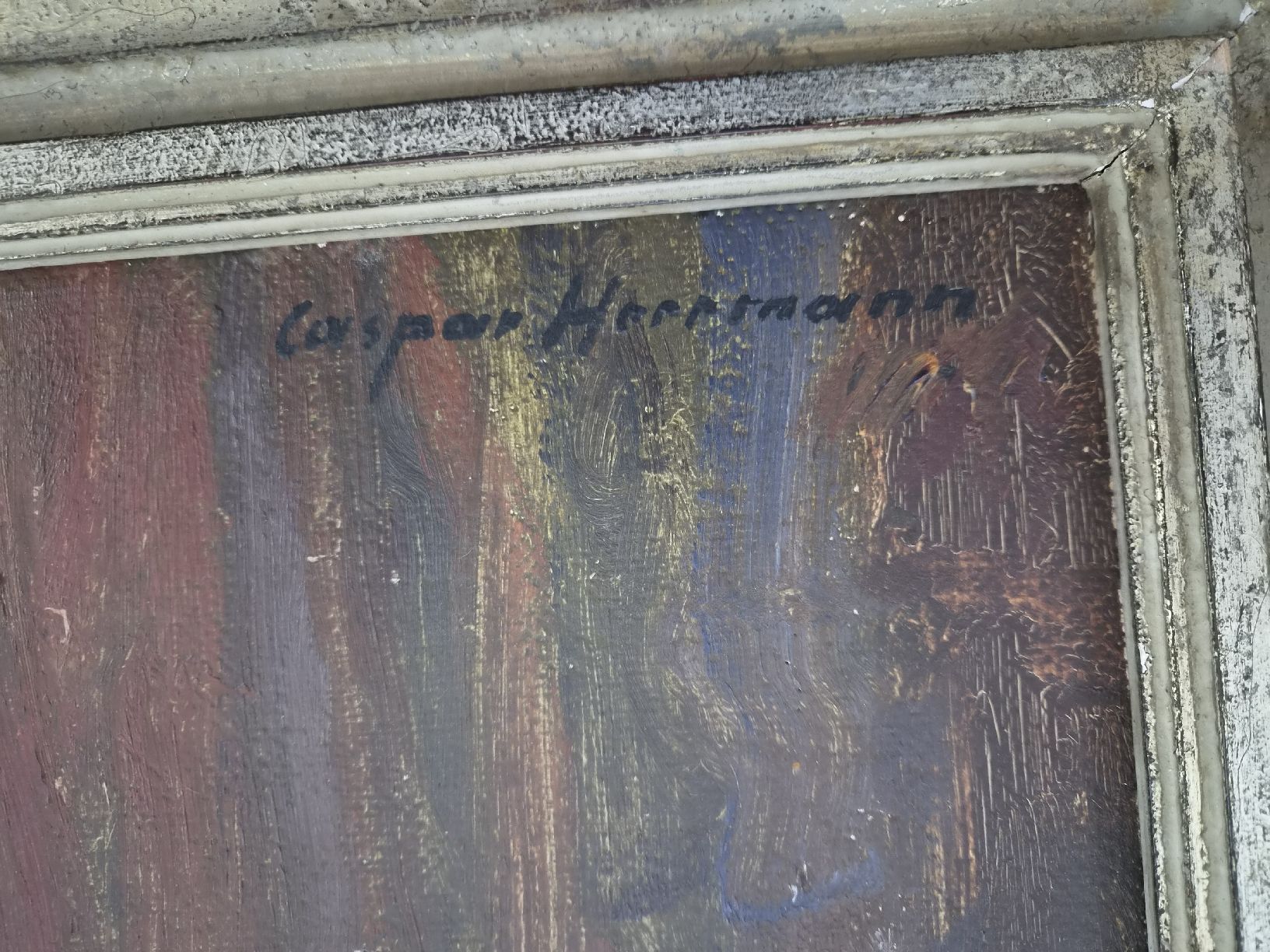 Dipinti: Huile sur panneau, Hermann Gaspar – Usato da Farvagny-le-Grand venduto da CollectibleWatches 2