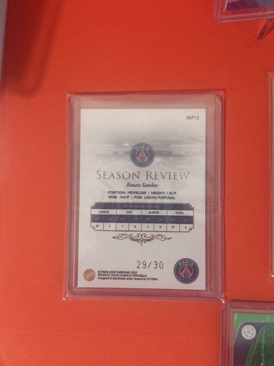 Topps Sammelbilder & Trading cards: PSG Sammlung – mit nummerierten Karten & Patch – Neu (gemäss Beschreibung) aus Embrach von BenzosCards 4