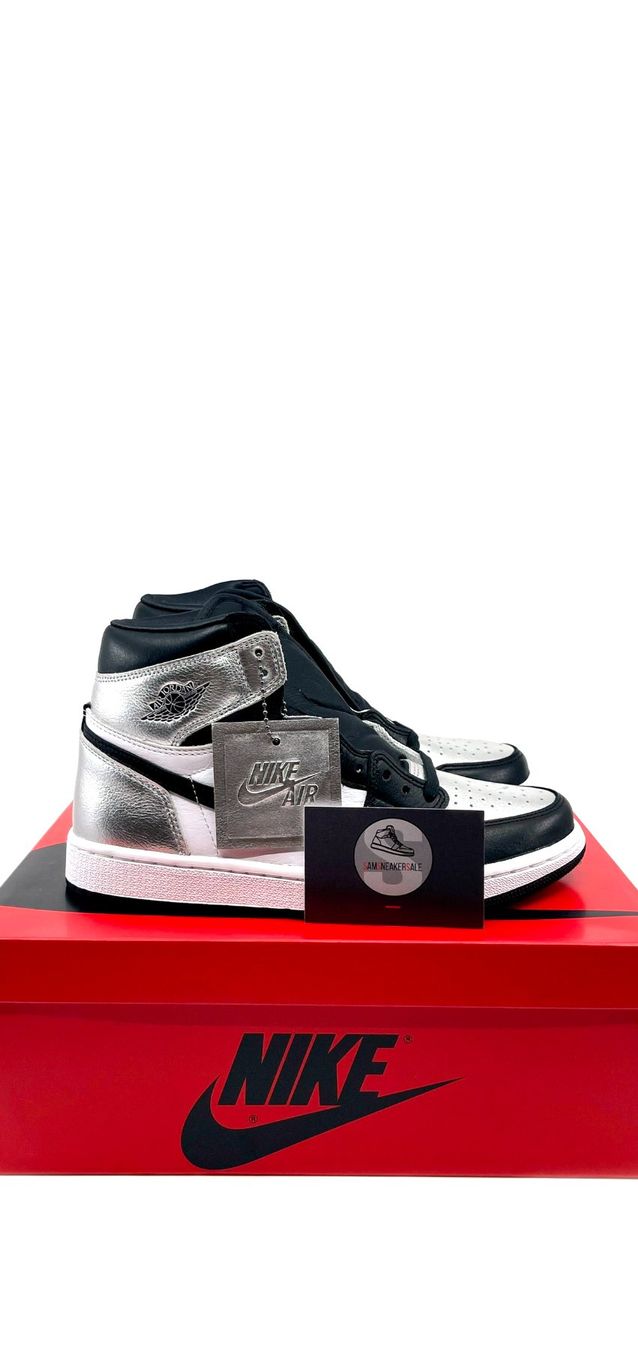Jordan Scarpe da uomo: Jordan 1 Retro High Silver Toe Grösse EU 40 – Nuovo e nell'imballaggio originale da Küsnacht ZH venduto da SamSneakerSale 2