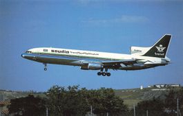 Flugzeug Lockheed L-1011 TriStar 200 HZ-AHJ Saudia Madrid