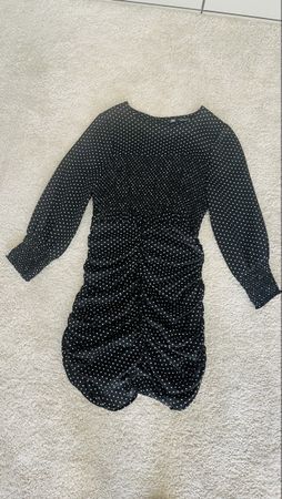 Robe Zara pois noir taille XS 