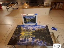 1000 Teile Ravensburger Puzzle  Bergpanorama