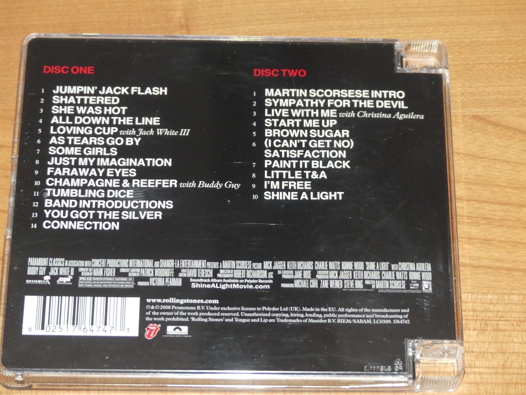 CDs: ROLLING STONES: SHINE A LIGHT - POLYDOR - 2 CDs – Gebraucht aus Fahrwangen von Swirl2 1