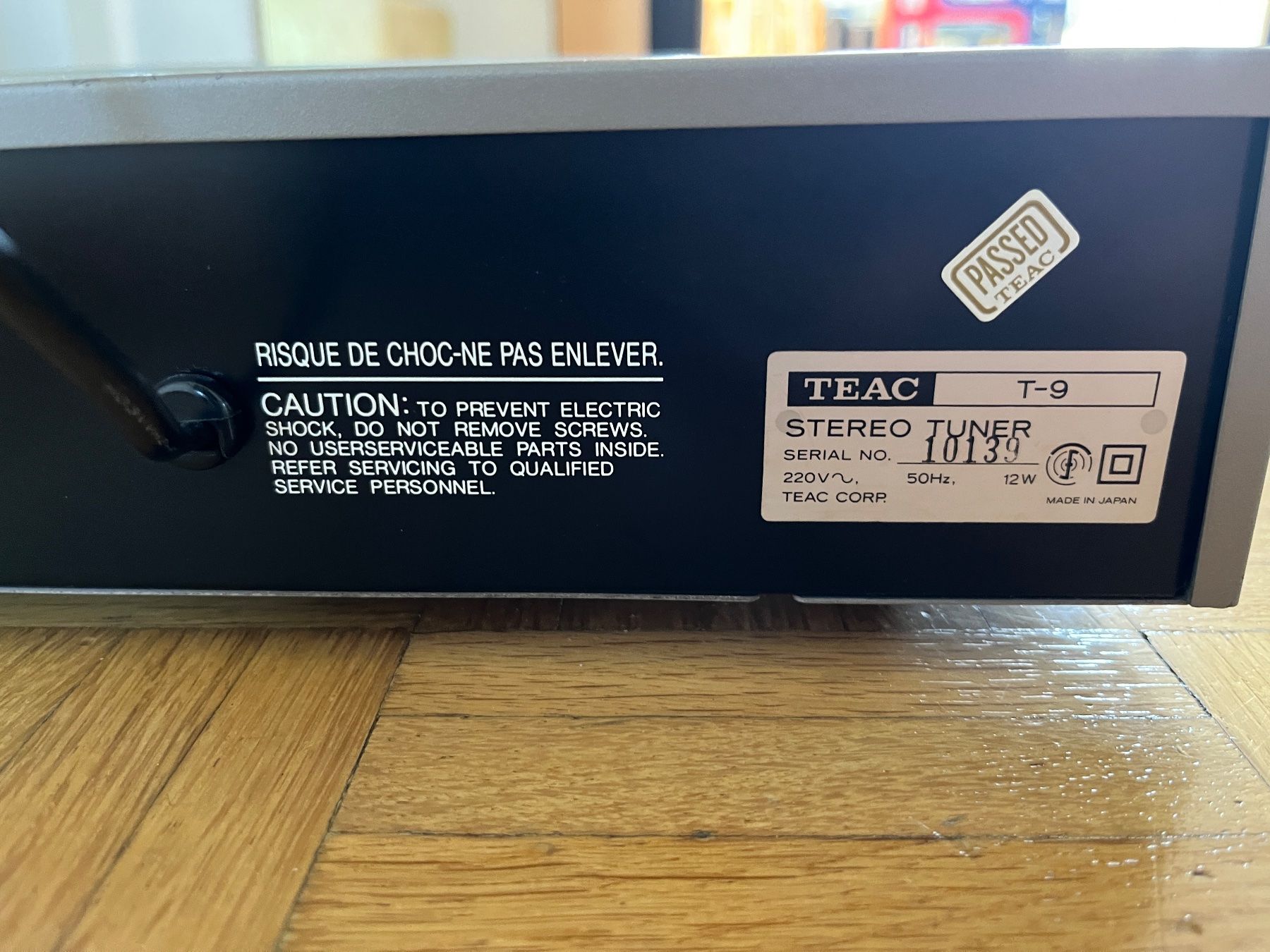 Radio: Teac T-9 Tuner – Usato da Bottmingen venduto da hilairea 2