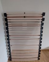 Pfister Bett 140x200 Weiss Hochglanz + verstelltb Lattenrost