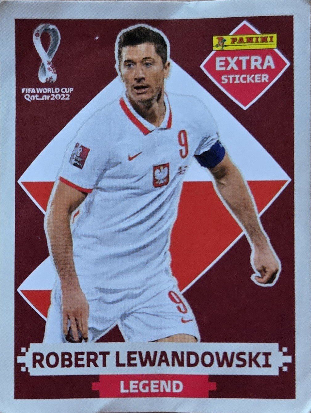Panini Carte collezionabili: Panini WC 2022 Extra Sticker - Lewandowski ROT – Nuovo (secondo la descrizione) da Ittigen venduto da Mrdoubleg
