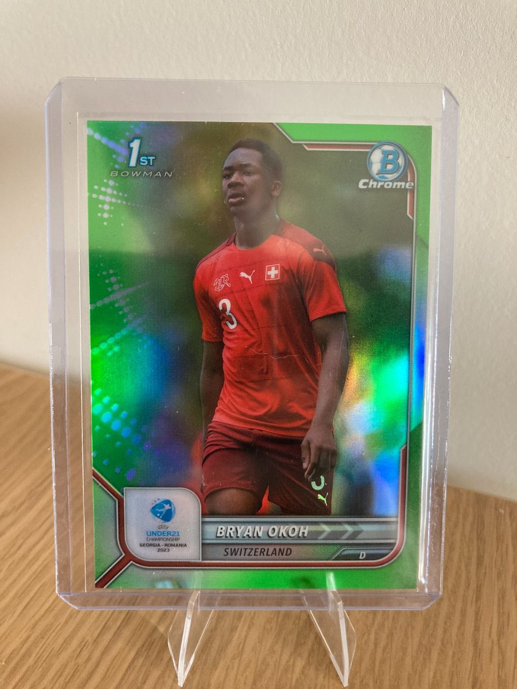 Topps Carte collezionabili: Topps Bowman UEFA 2022-23 - Bryan Okoh /199 – Usato da La Tour-de-Peilz venduto da Tyalos_Cards