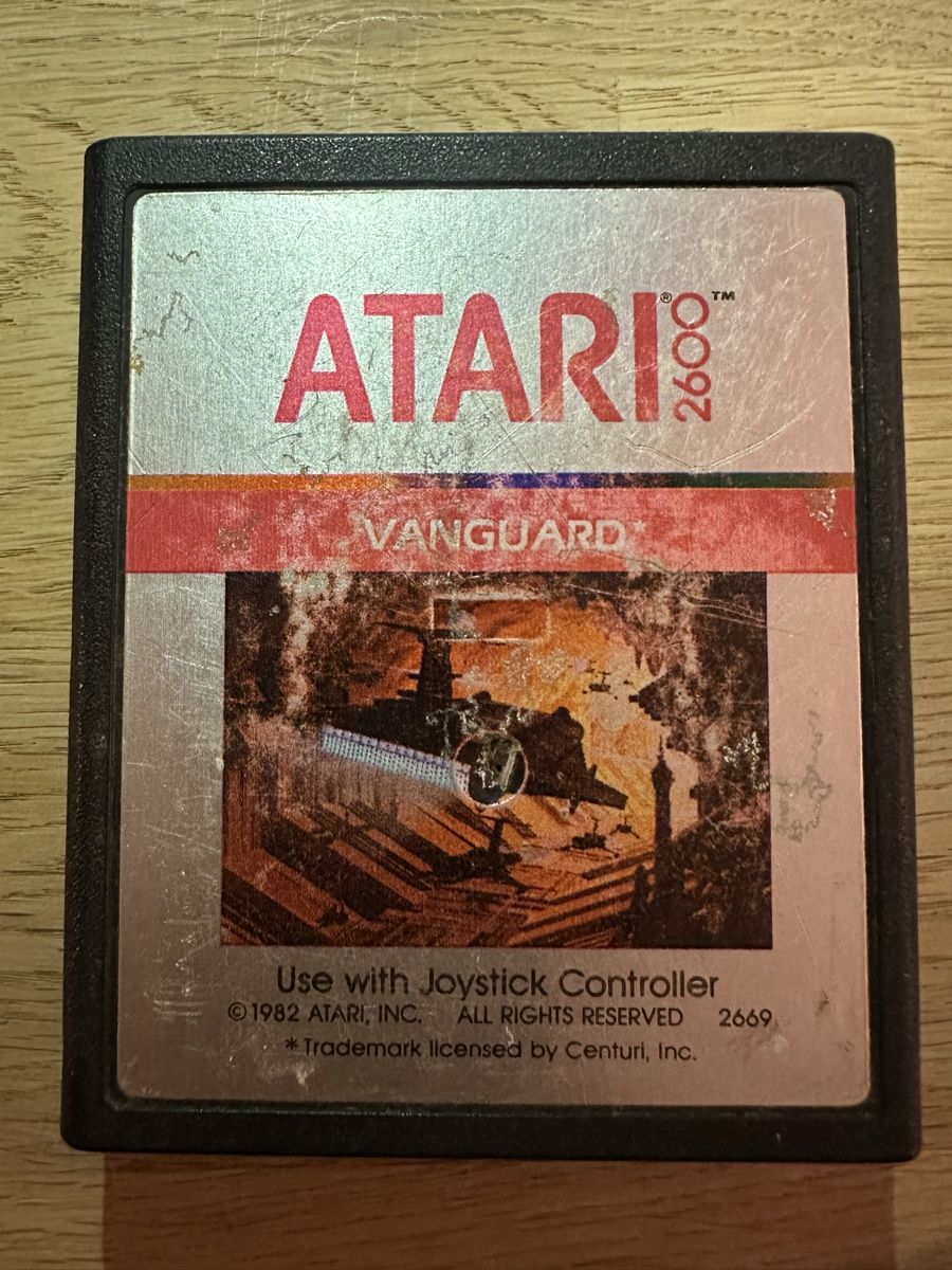 Atari Giochi: Vanguard für Atari 2600 – Usato da Kestenholz venduto da Matti_10