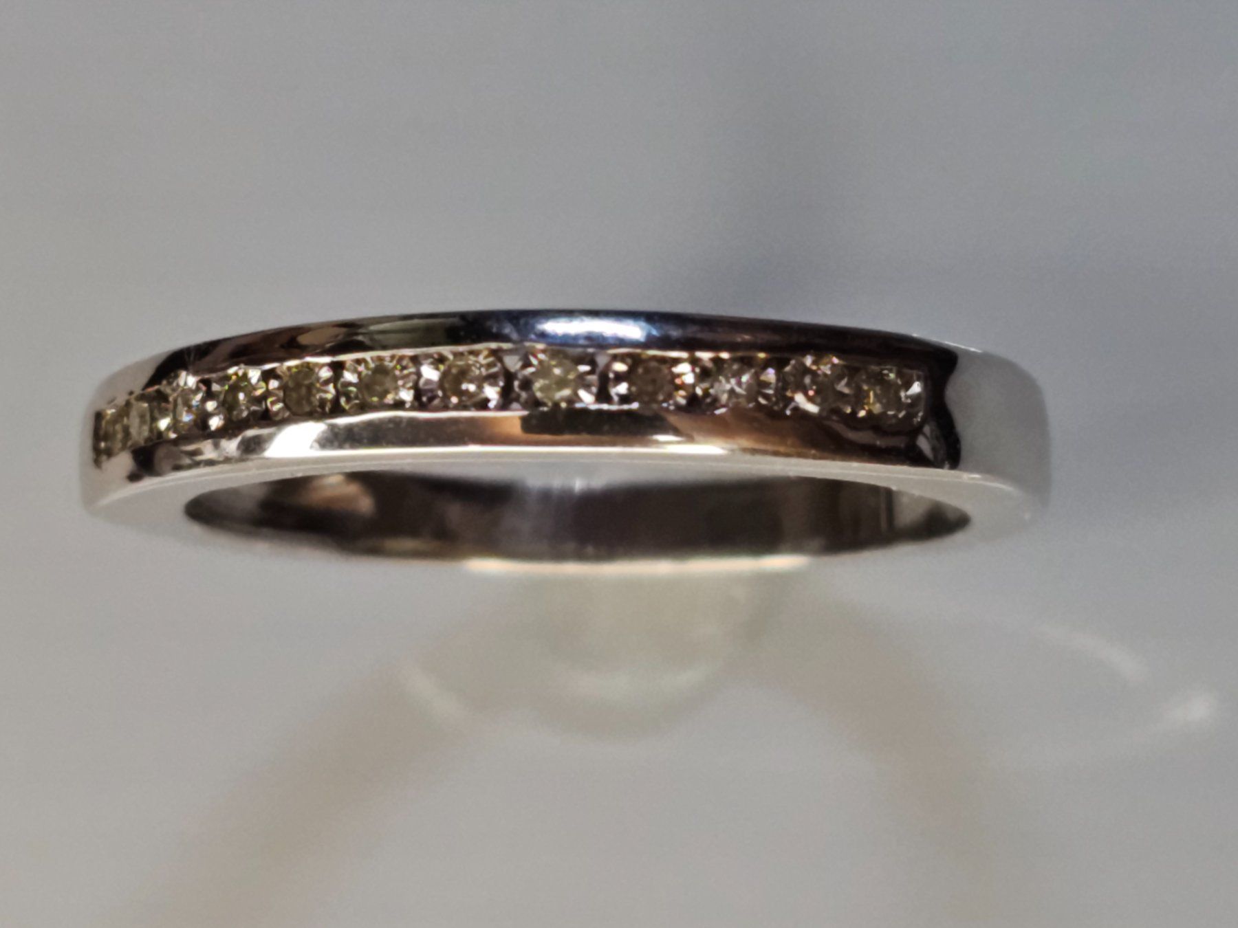 Anelli: Silberring 12 Diamanten getestet 925 Silber 0,06ct Ring – Nuovo (secondo la descrizione) da Riedt b. Erlen venduto da Gottestraene 5