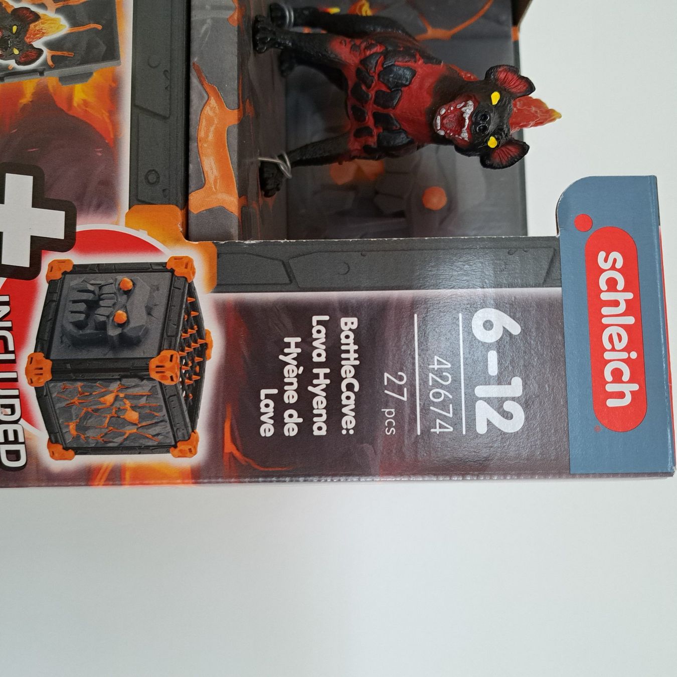Schleich Giocattoli: Schleich 42674 Eldrador: Lavahyäne + 42677 Steinchamäleon, – Nuovo e nell'imballaggio originale da Langendorf venduto da thesi246 2