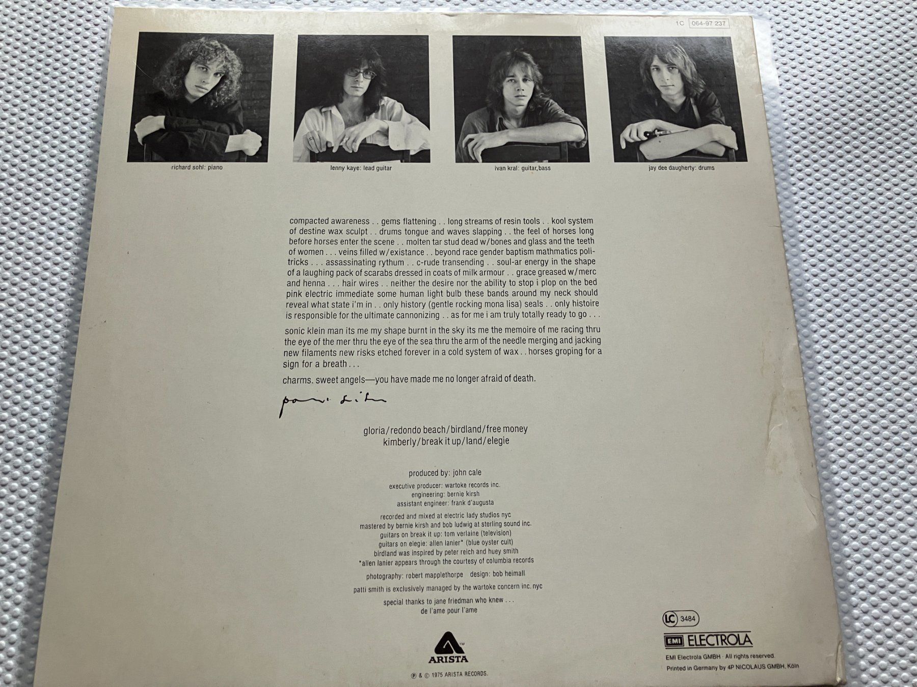 Dischi in vinile: Patti Smith – Usato da Aarwangen venduto da Jukebox3 2