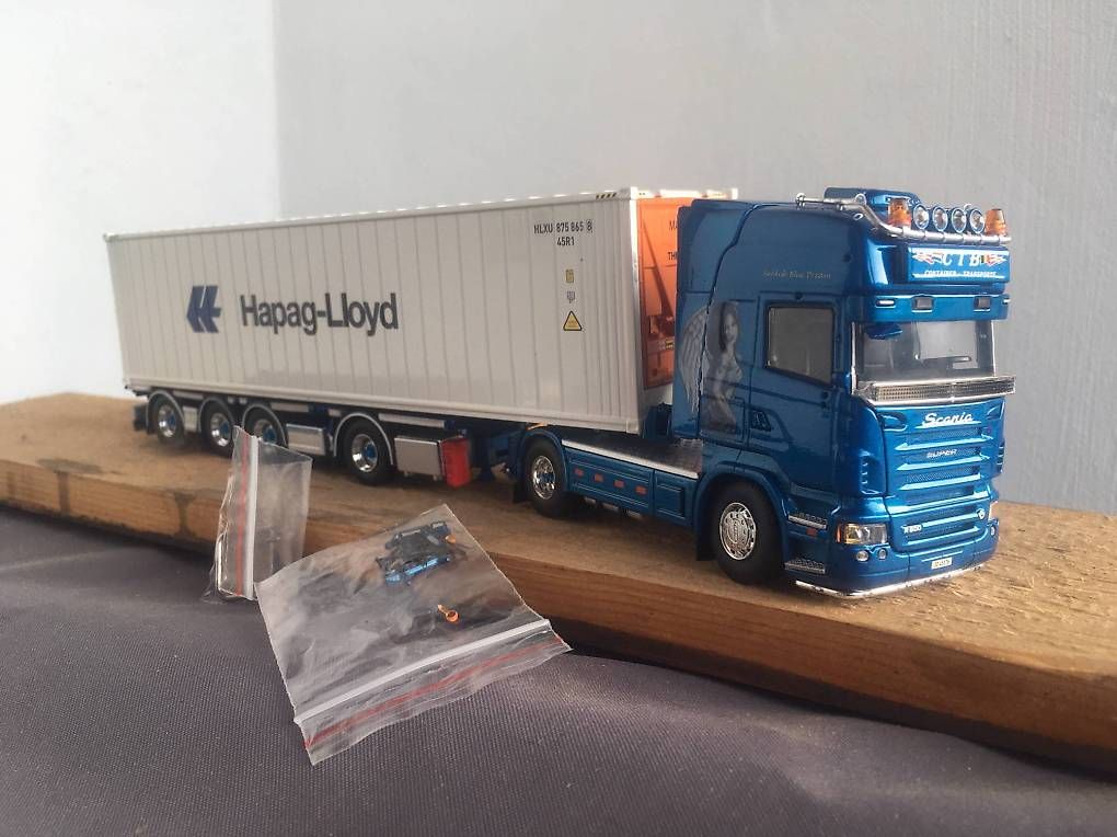 Tekno Kit di modellismo & Modellini statici: Scania Max Steffen 1:50 Tekno WSI – Nuovo e nell'imballaggio originale da Lessoc venduto da beletteman
