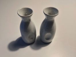 2er Set Japanische Sake-Krüge Tokkuri 14cm Neu