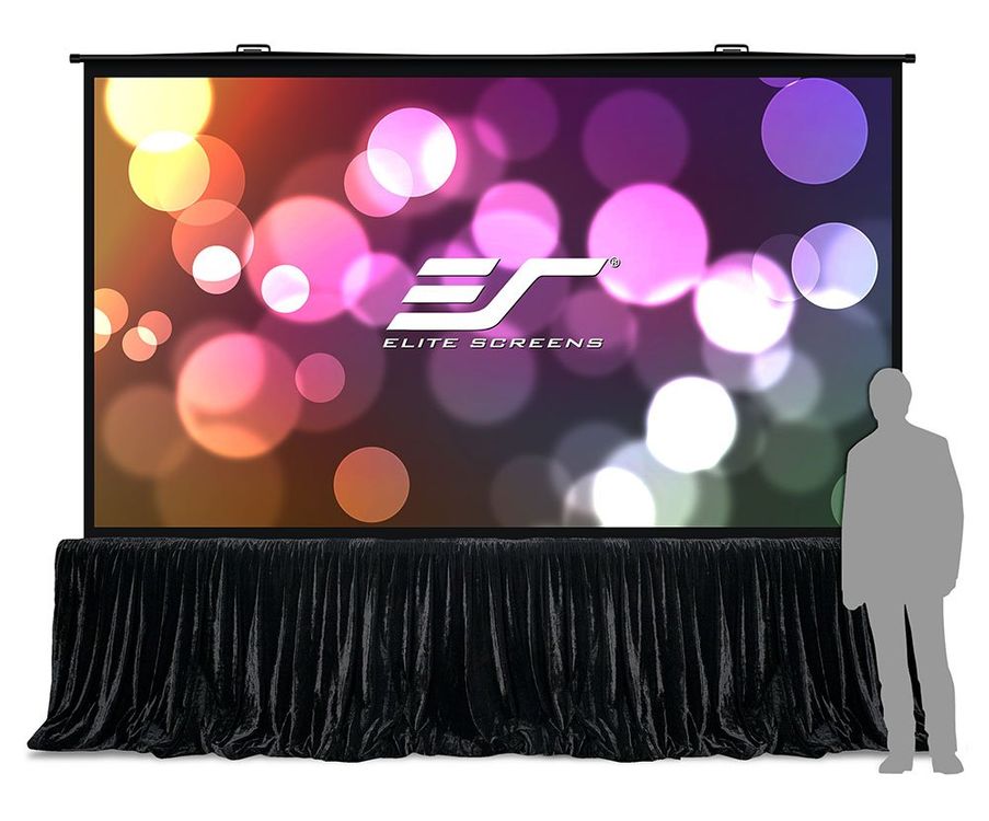 Kofferleindwand Elite Screens QuickStand 5-Second QS180HD 1