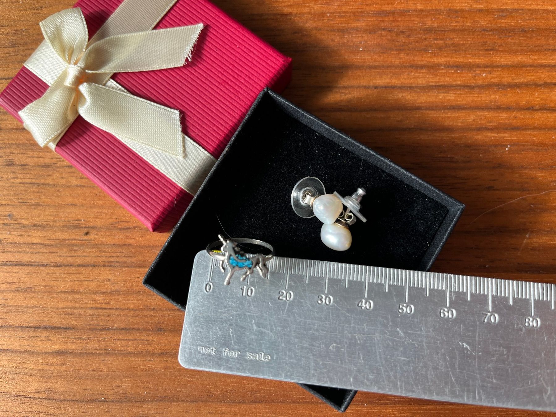 Ohrringe & -stecker: Einhornring & 2 Perlohrringe Perlenohrstecker – Gebraucht aus Muri b. Bern von Buppalina 3