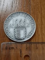 Medaille Stadt Burgdorf 1968, Rarität