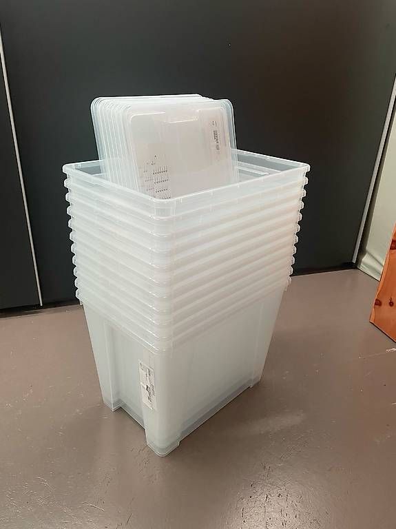 Transportkisten: Samla Ikea Kisten – Gebraucht aus Aarau von 1debiu