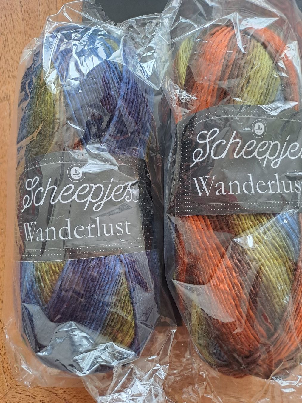 Lana: Wolle Scheepjes Wanderlust 2x 100g, bunt, NEU – Nuovo e nell'imballaggio originale da Glashütten venduto da Schwebefisch