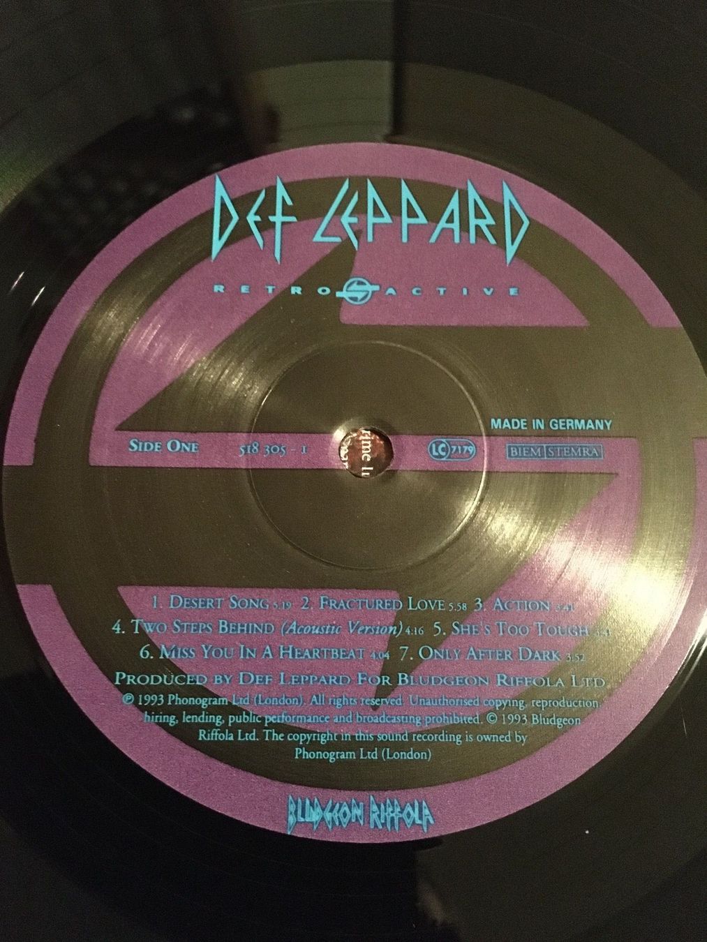 Dischi in vinile: Def Leppard 1993  Retro Active – Usato da Faulensee venduto da Mizuno06 3