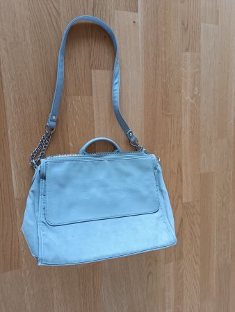 Handtasche hellgrau von New Look