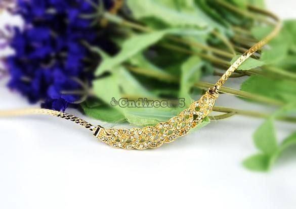Colliers: Halskette Collier mit Strass – Neuf avec emballage d'origine à Mund par Happy_trader 2