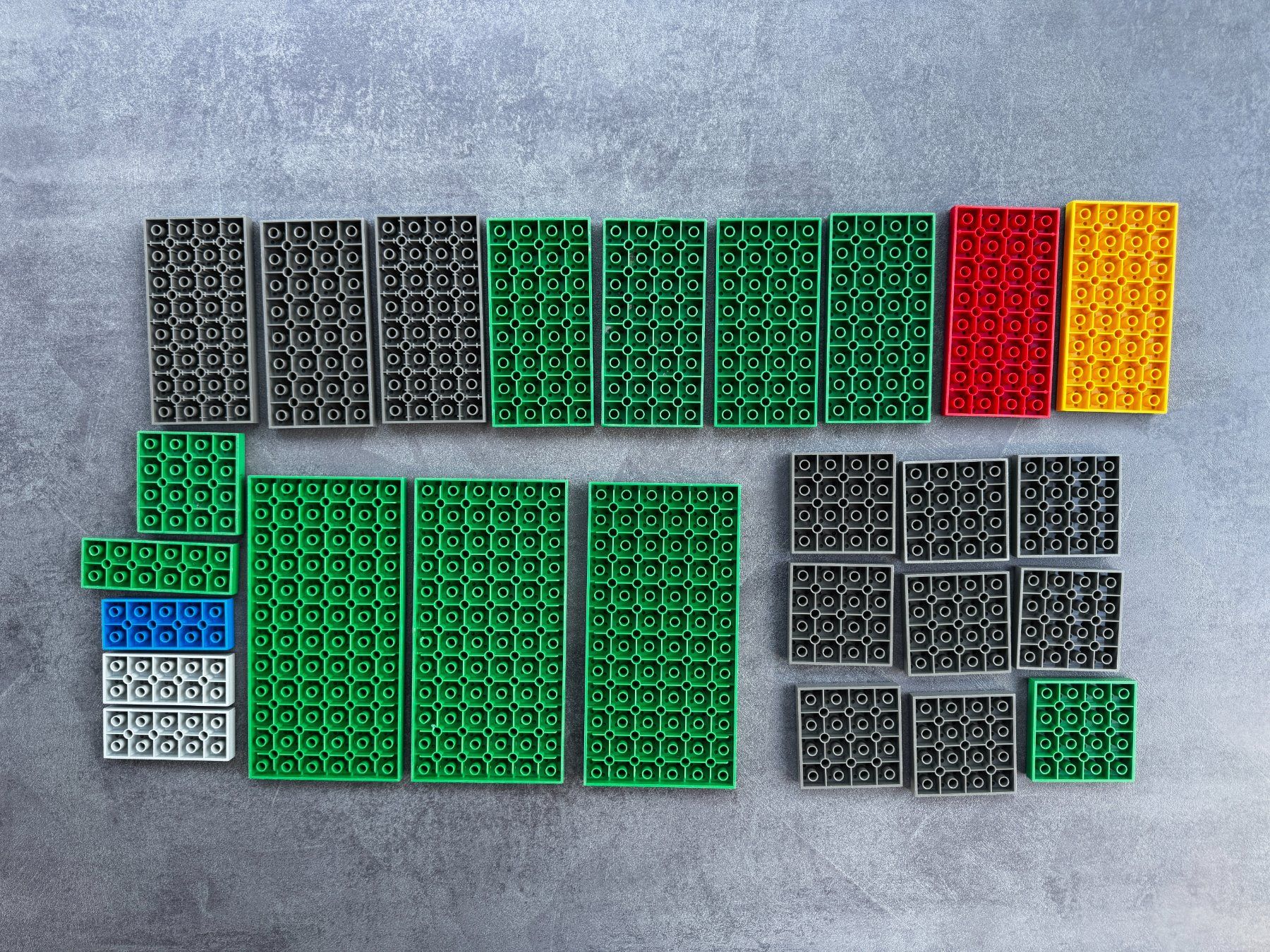 Lego Kit di costruzioni: dicke, stapelbare Lego Platten 28stk. – Usato da Rechthalten venduto da hosme_be 4