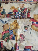 Süessi Baumwoltstoff mit Teddybären Motiv, 200 x 140cm