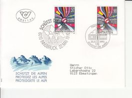 SBK 831 + Ausgabe Ösrerreich Combo-FDC