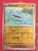 Barboach - Pokemon Reverse Holo Paldean Fates