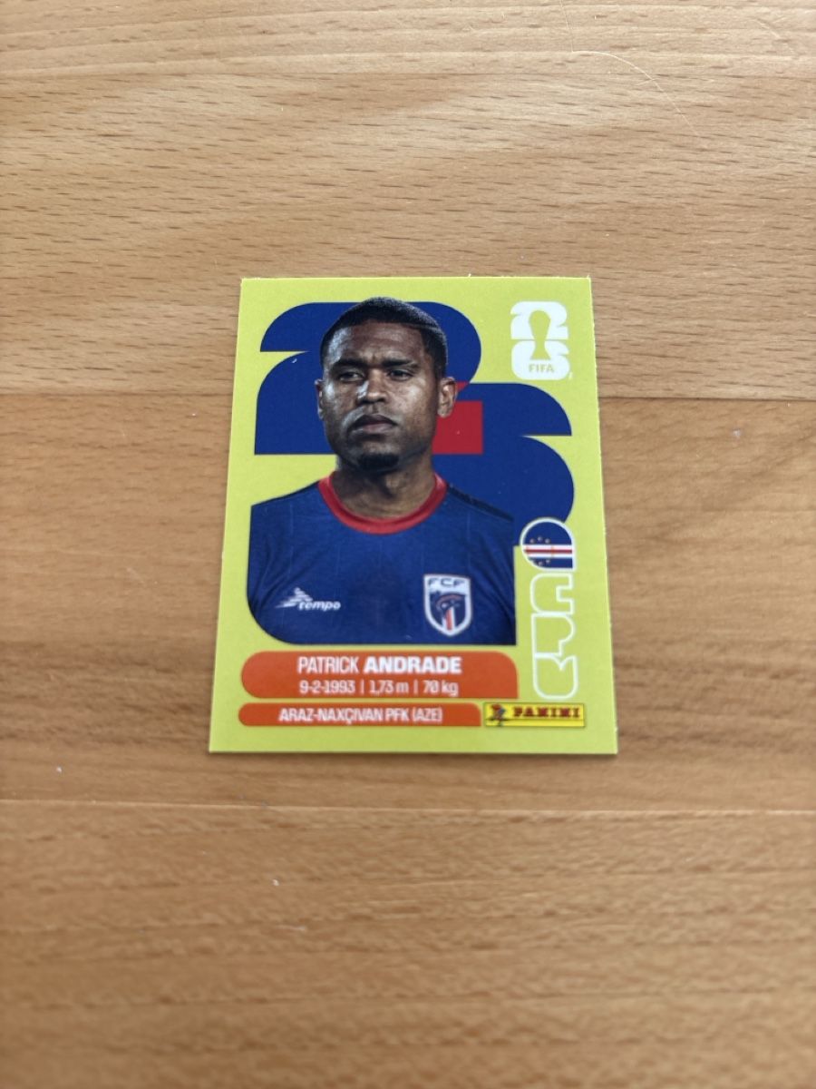 Panini Carte collezionabili: FIFA World Cup 2026 Patrick Andrade Sticker Panini CPV 11  – Nuovo (secondo la descrizione) da Niederrohrdorf venduto da 92Fischli