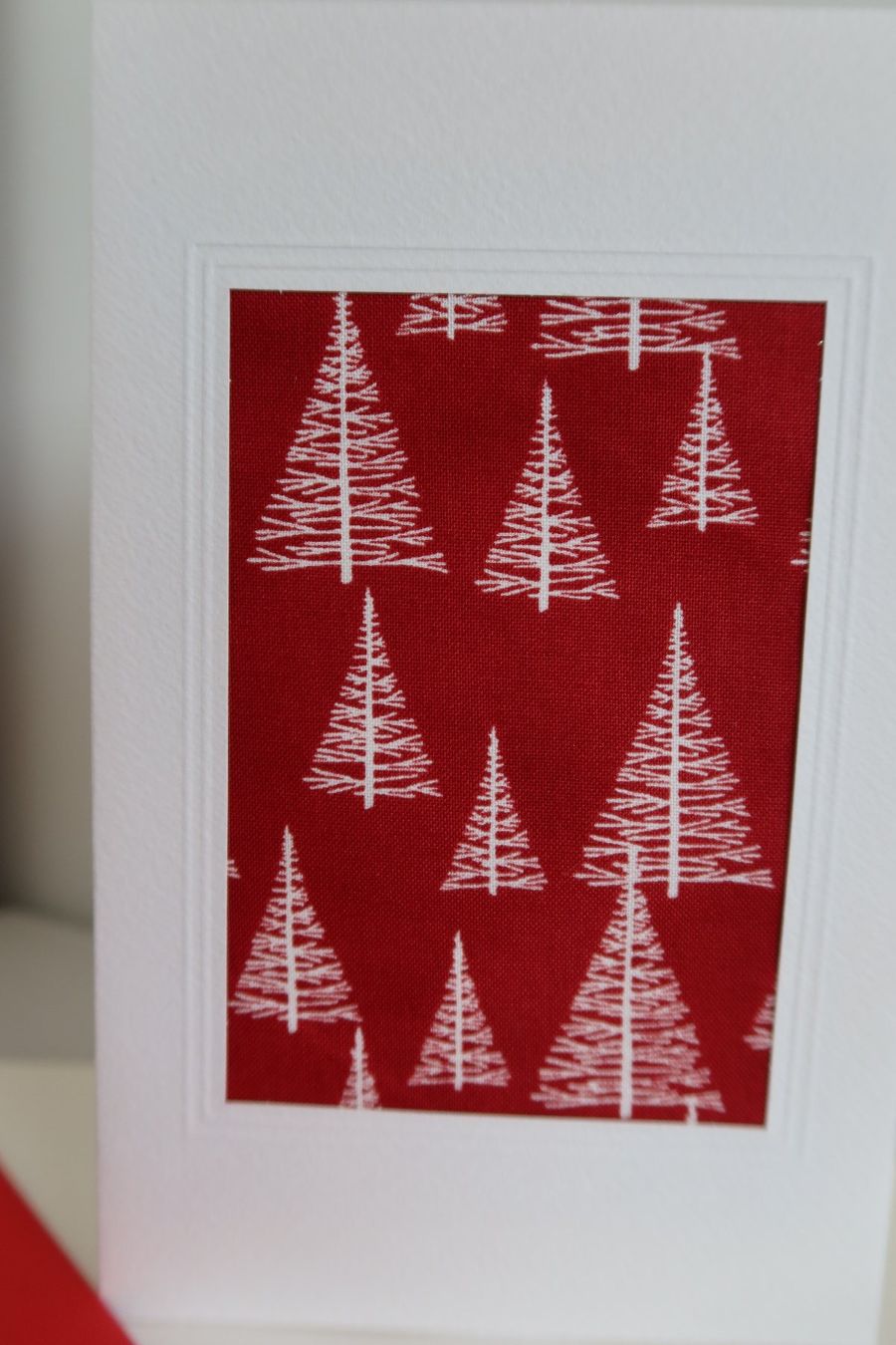 Cartoline: Set: 3 Weihnachtskarten mit Stoff (Doppelkarten/Kuverts) – Nuovo e nell'imballaggio originale da Zürich venduto da Piki7 3