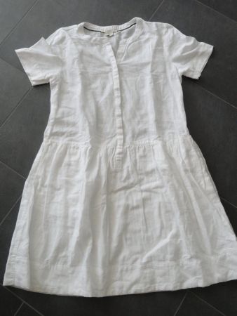 ESPRIT LEINEN - BAUMWOLL- KLEID GR. 38 ***