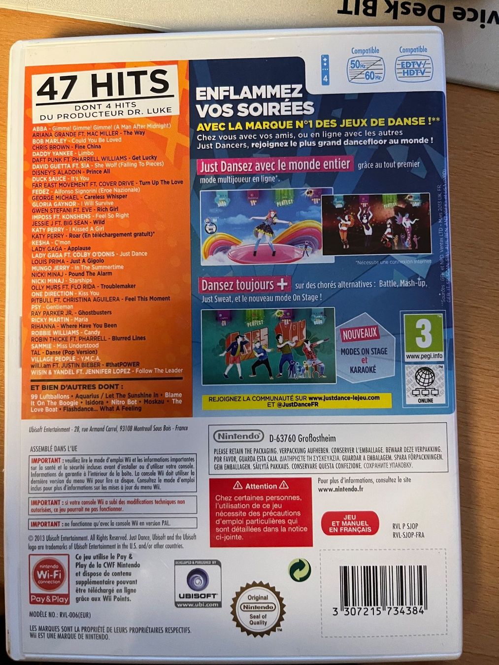 Giochi: Jeu Wii Just Dance 2014 – Usato da Moutier venduto da Loco65 1